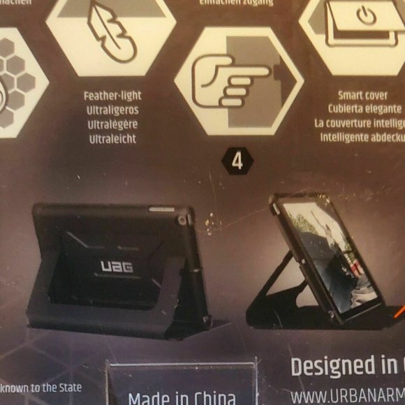 THE URBAN ARMOR GEAR UAG COMPATIBLE WITH IPAD PRO 9.7-INCH ONLY - Picture 2 of 7
